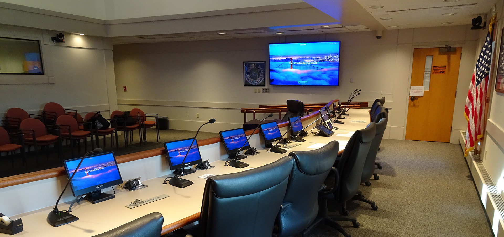 Village Council Chamber for public hearings – Broadcast to local access TV – Webinars – Budget conscious upgrade from pre